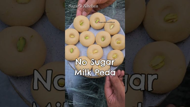 No Sugar Mawa Peda Sweet Recipe #YouTubeShorts #Shorts #Viral #DiwaliSweets #