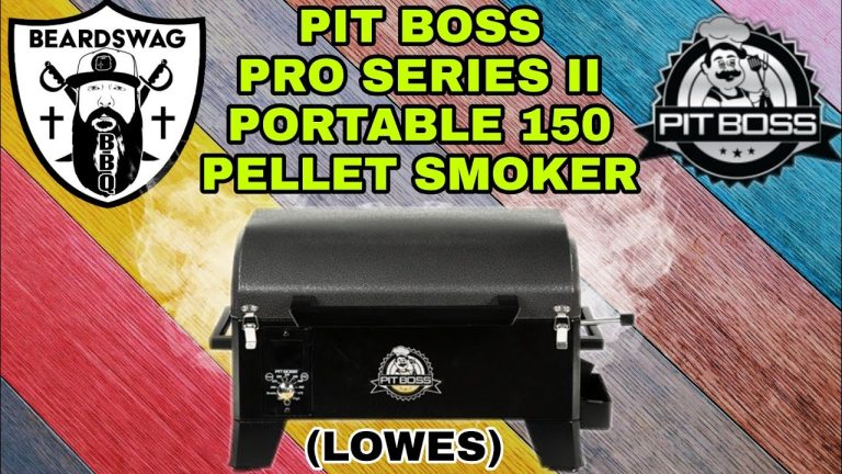 PIT BOSS Portable Pellet Smoker Pro Series II (LOWES EDITION) #bbq #porkbellyburntends