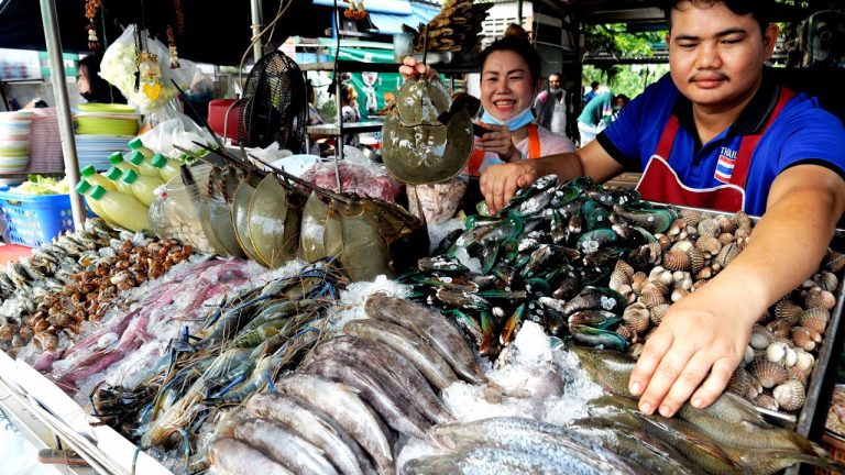 신기합니다! 특이하고 보기 힘든 태국 해물요리 / Thai unique seafood | Thai Street Food