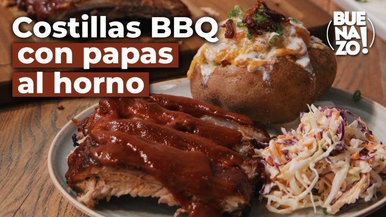 Costillas BBQ al horno | Buenazo!