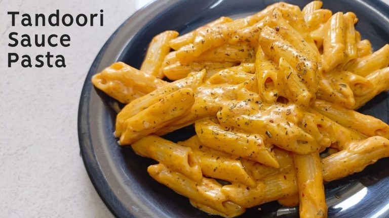 Tandoori Sauce Pasta Recipe | Creamy Tandoori Pasta Recipe |  Pasta Recipes