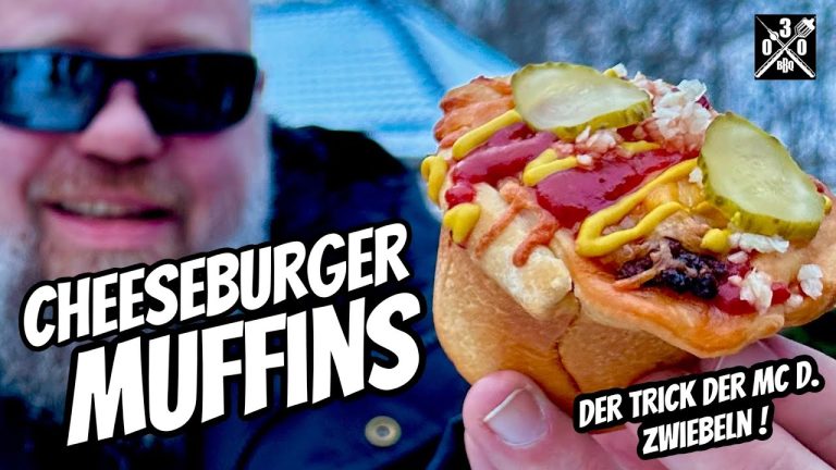 Cheeseburger Muffins BESSER als das Original – 030 BBQ
