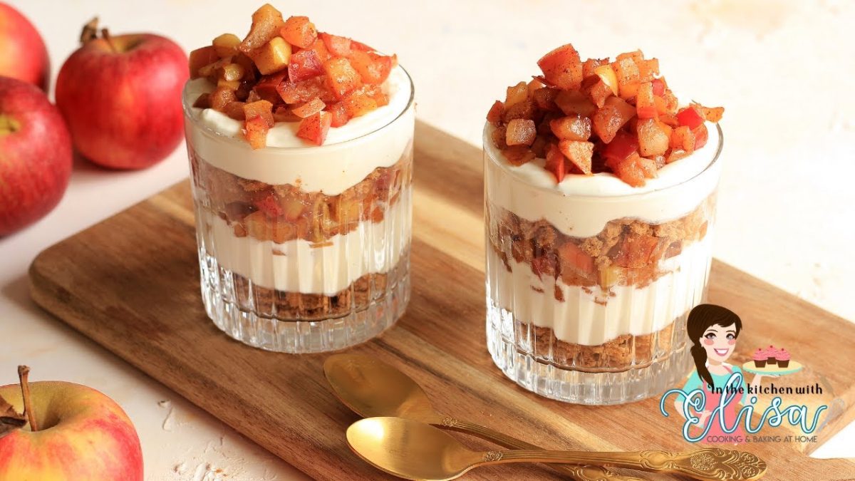Apple Trifle Dessert Recipe | Quick & Easy to make No-bake Desserts