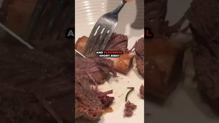 How To Make The Best Short Ribs – EASY #shorts #food #cooking