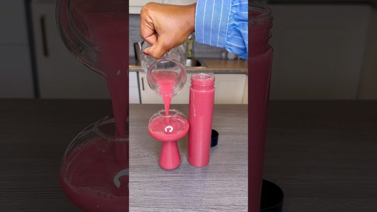 Winter red with 4 ingredients #wellness #juicingforweightloss #juicingrecipes #juicingtutorials