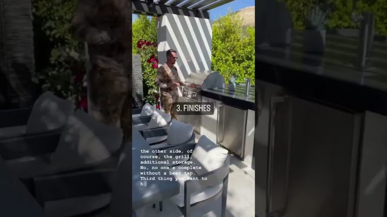 3 things your outdoor kitchen needs! 🍴 #outdoorkitchens #bbq #grill #shorts #backyard