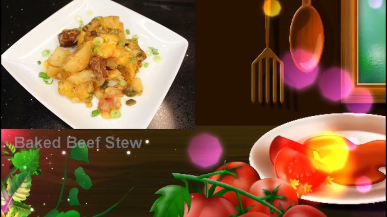 Oven Baked Beef Stew Recipe