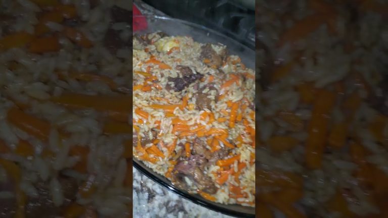Homemade PLOV with beef  #food #cooking #cookingchannel #dinner #fypシ #beef #recipe