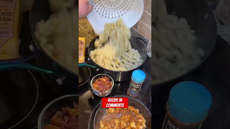 The Perfect Lobster Mac 🔥🔥#youtubeshorts