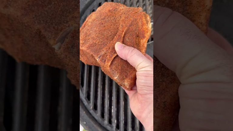 Smoking A Poor Man’s Brisket #bbq #chuckroast #smokedbeef