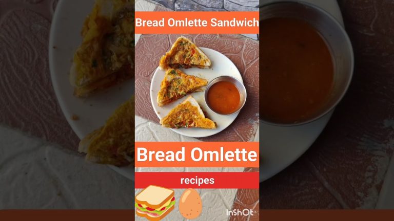 Bread Omlette Sandwich | Bread Omlette Recipe | Bread Sandwich recipe | #shorts #youtubeshorts #food