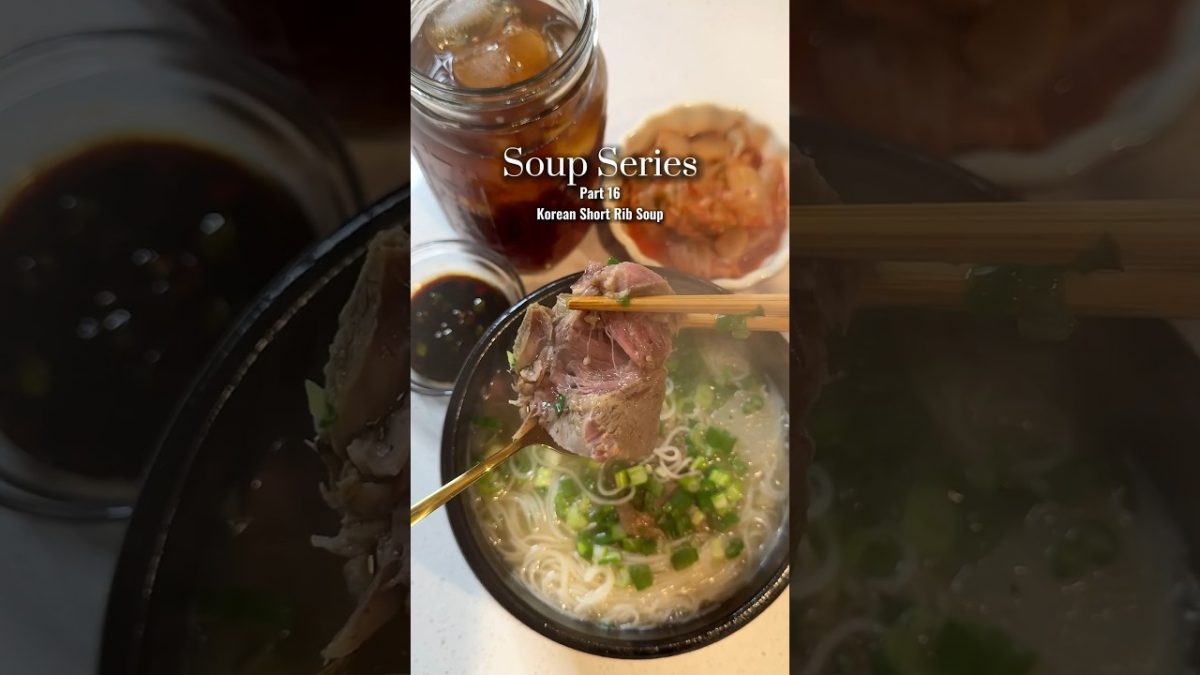 Galbi Tang anyone?🙌🏼 #galbitang #koreanrecipe #homemadesoup