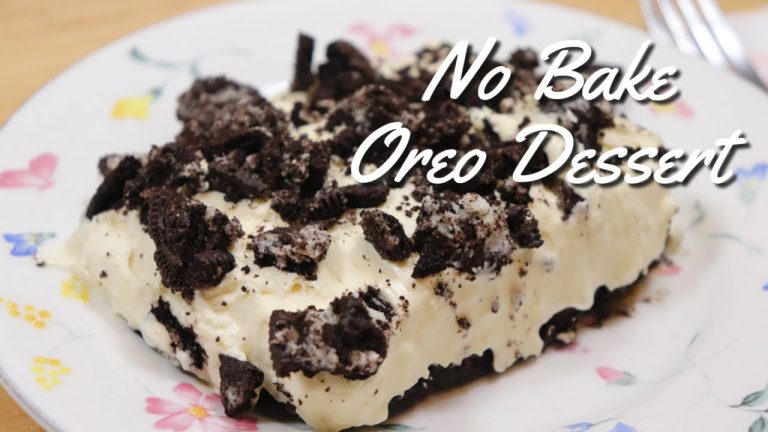 Easy No Bake Oreo Dessert | Easy Dessert Recipe | MOLCS Easy Recipes