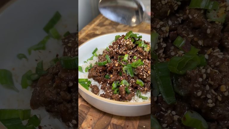 15 Minute Mongolian Beef #icekarim