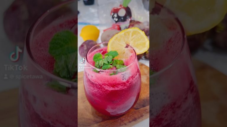 Healthy refreshing beet drink🌸