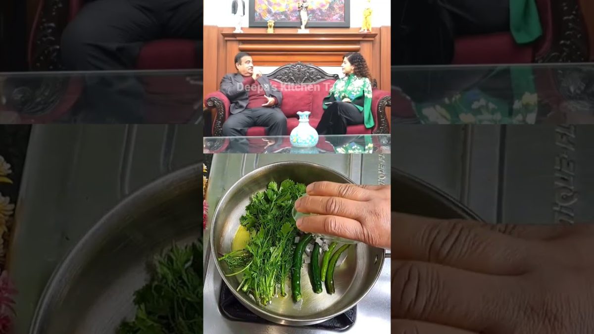 Transport & Highway Minister Nitin Gadkari's Thecha Recipe #shorts