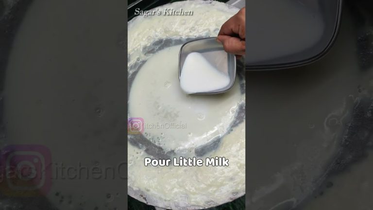 Instant Best Rabri Recipe at Home | Homemade Rabdi Indian Sweet #shorts #youtubeshorts #viralshorts