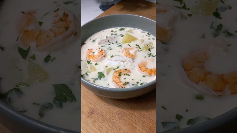 Гаспачуэло. Испанская уха | Gazpachuelo #shorts