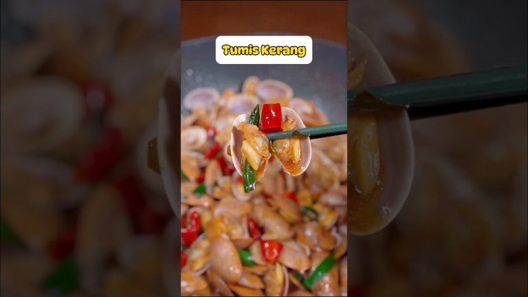 TUMIS KERANG ENAK. #menusimple