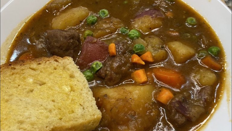 Classic Irish Stew Made with Beef| A Delish & Easy Recipe to Make For St Patrick's Day!