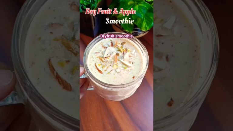 Dryfruit smoothie😍|Healthy drink recipe |#shoorts#shortsfeed #viralvideo