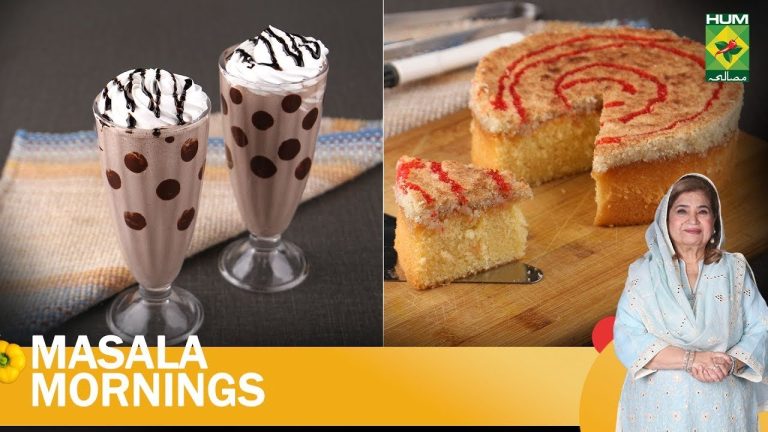 Crispy Coconut Cake & Healthy Chocolate Smoothies | Best Of Masala Mornings | Chef Shireen Anwar