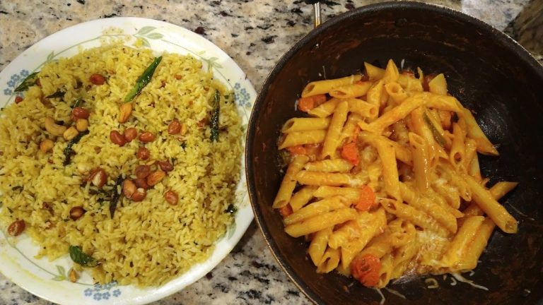 Breakfast ideas/ Lunch box ideas/ poha recipes/ Pasta recipe/Rice Recipe / Shadruchulu ColorfulLife