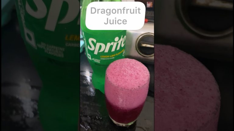 Dragon Fruit Juice #shorts #shortsfeed #youtubeshorts #youtube