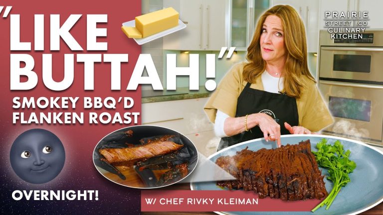 LIKE BUTTA! SMOKY BBQ FLANKEN ROAST