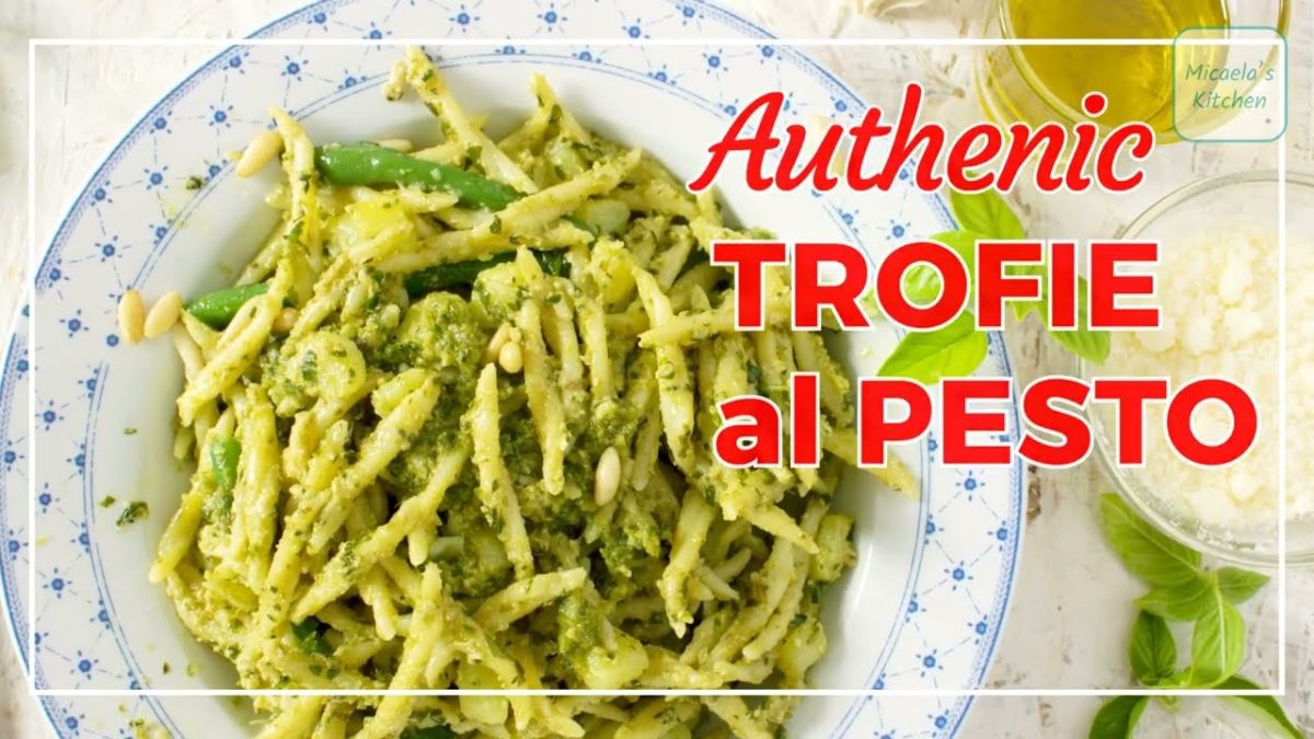 The secrets to perfect authentic Italian pesto pasta