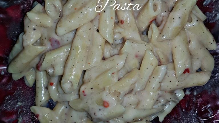 White sauce Pasta Without Cheese (quick and easy recipe)