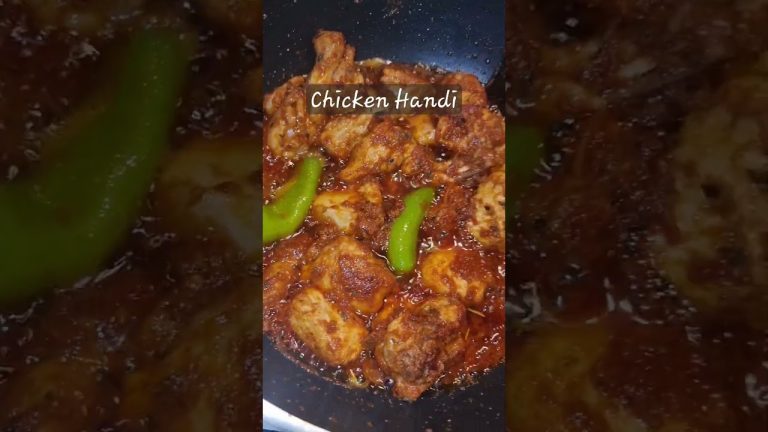 Chicken Handi | Easy Recipe | Flavour of Home | #chickenhandi ##chicken #handi
