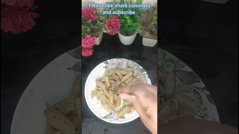 2 minute yummy easy tasty pasta recipe🍝👍✅ #viralvideo #youtubeshorts #shortsvideo #pastarecipe