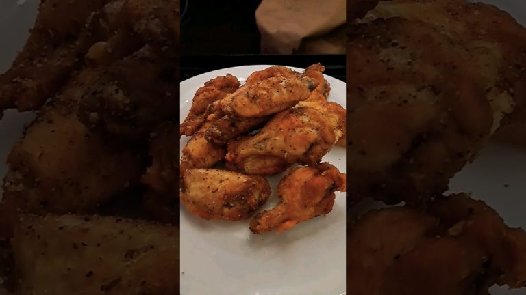 Chicken in a Bag! Korean Spicy Chicken Wings!