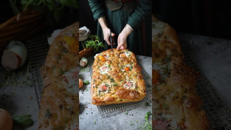 Homemade Brunch Focaccia #food