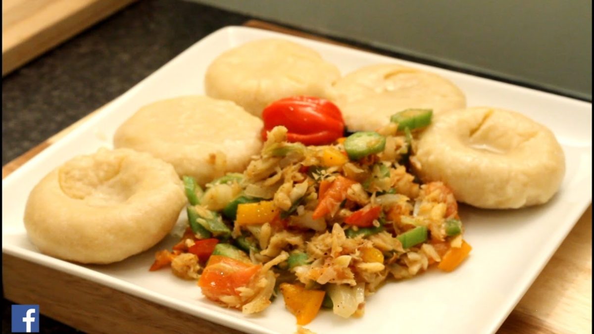 Okra & Salt Fish With Dumpling Jamaican Food Best | Recipes By Chef Ricardo