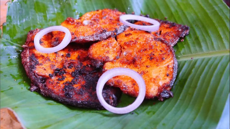 Seer Fish Fry (Vanjaram Meen Fry Recipe) | Fish Recipes | Big Foodie