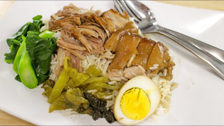 Thai Pork Leg Stew Recipe (Kao Ka Moo) ข้าวขาหมู – Hot Thai Kitchen