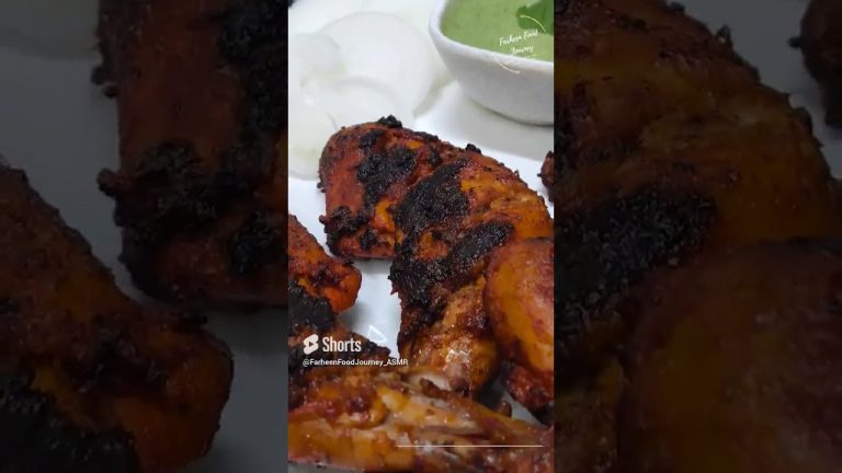 Tender And Flavorful Tandoori Chicken | Tandoori Chicken Recipe On Tawapan #trending #shortvideo