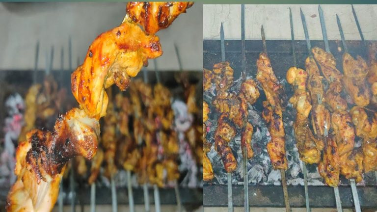 Chicken Tikka Boti Recipe ! Chicken Tikka Restaurant Style BBQ Recipe ! Aamirfood