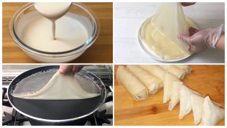 Ramadan Special Recipe – Easy Samosa & Roll Patti with Liquid Dough In Pan- No kneading & rolling 🙂