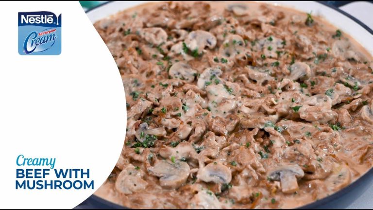 How to Cook Beef with Mushroom with NESTLÉ® All Purpose Cream