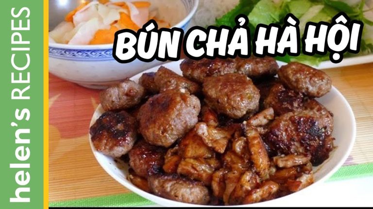 Bún chả – Vietnamese Grilled Pork with Vermicelli Recipe | Helen's Recipes