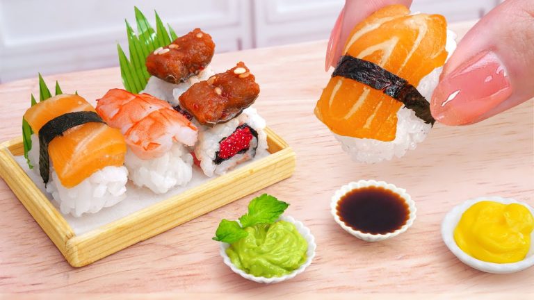 🍣 Best Of Seafood Sushi Idea 🍱  3000+ Satisfying Miniature Food Recipe Compilation Tina Mini Cooking