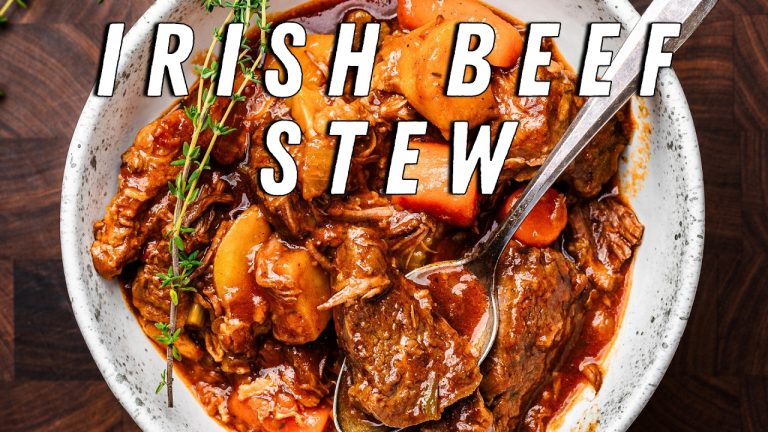 Irish Beef Stew – Easy Comforting One Pot Recipe