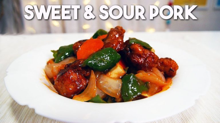 SUBUTA Japanese-Style Sweet & Sour Pork RECIPE | Cooking with Mom