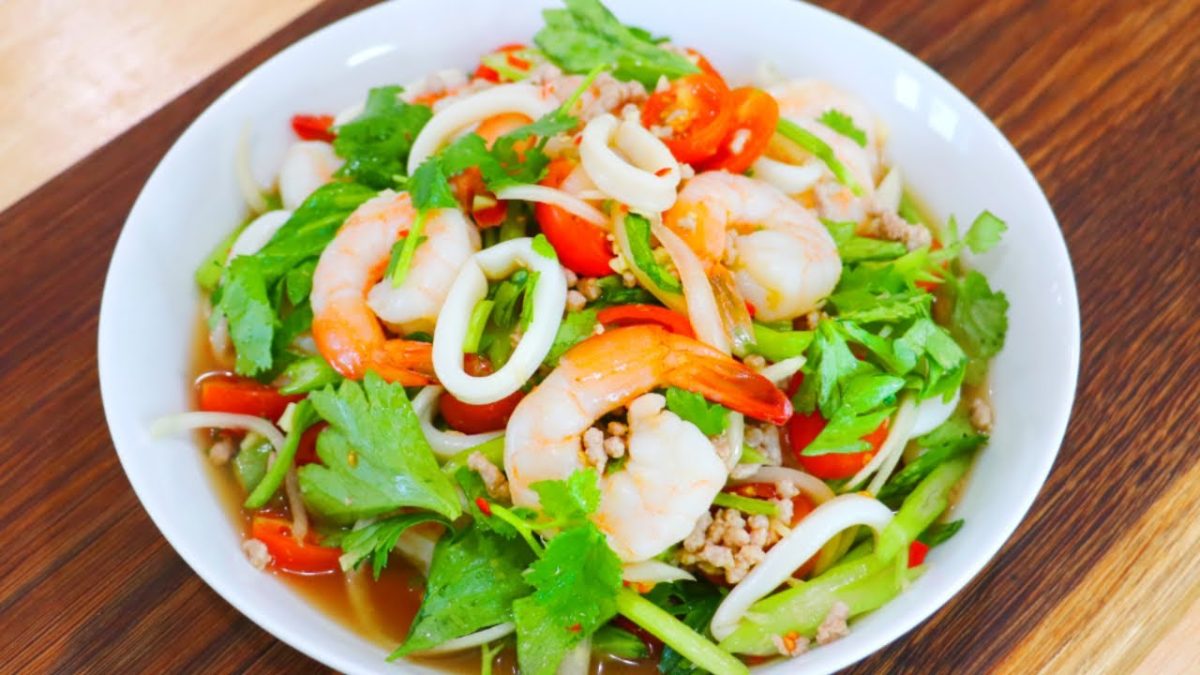 Irresistible Seafood Salad Recipe by CiCi Li