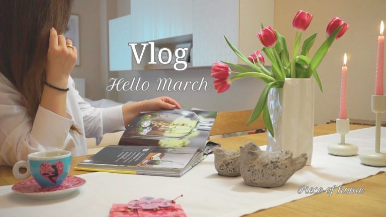 Hello March🌷| Last Days of Winter | Calm morning with coffee | Cooking Pasta | Slow living at home