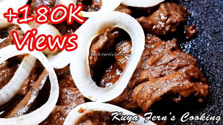THE SECRET TO MAKE THE BEST BEEF STEAK NA TUYO RECIPE | HOW TO COOK BISTEK NA TUYO!!!