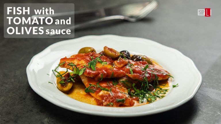 Fish with Tomato and Olives Sauce | Food Channel L – A New Recipe Every Day!
